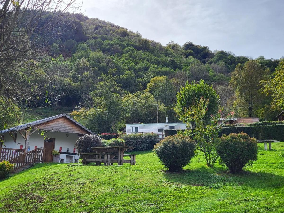 Camping Ixtila Mobilhome Betzuela Larrau Bagian luar foto